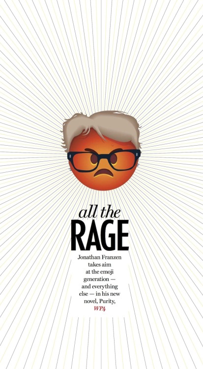 Mr. Apoplectic: Jonathan Franzen is one very angry clownPhoto: Andrew Barr/National Post