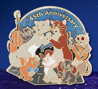 Here is a look at the next Disney Store Europe pin featuring the Aristocats! LE 300 and releasing on