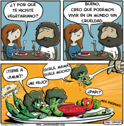 laissesaigner:¡Putos vegetarianos insensibles!