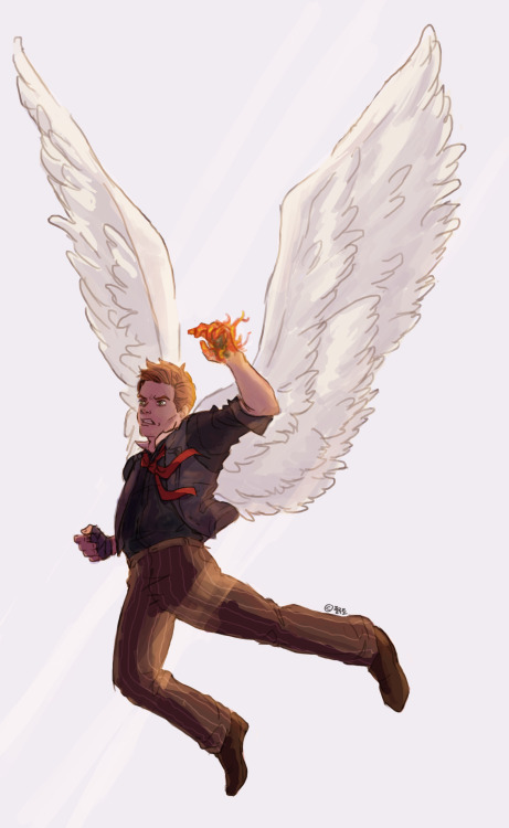 ourwarbird: with flaming sword and wings of angels