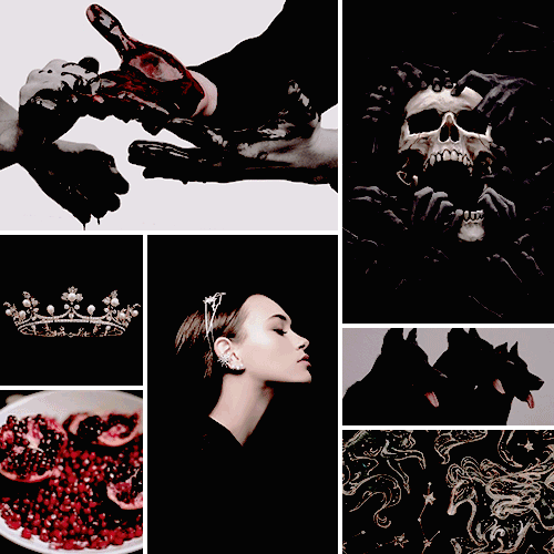 rencrown:  Mythology moodboard: Hades x Persephone I didn’t want the pearls other girls talked