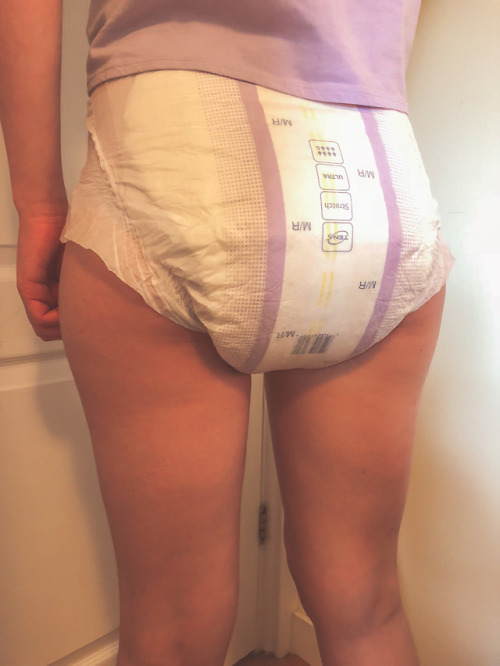 Had an accident in bed so now I have to stand in the corner double diapered in my soaked Goodnite an