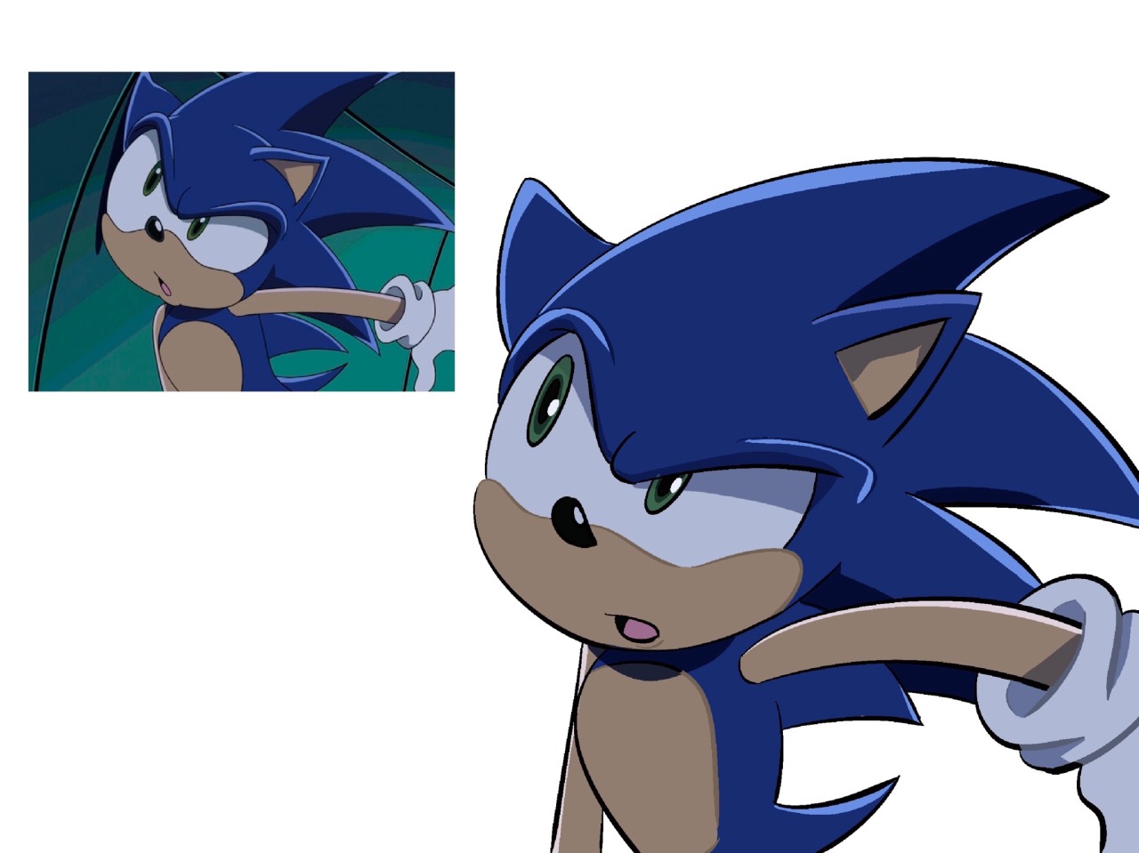 Sonic X SHADOW Screenshot Redraws by CandyCatStuffs on DeviantArt