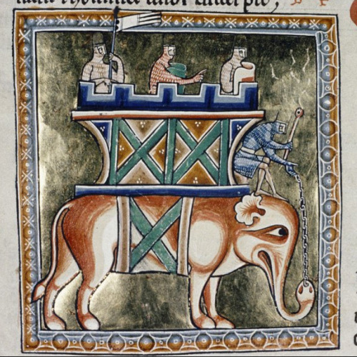 larsdatter:So, let’s learn more about this exotic creature, the medieval elephant. What’s with the c