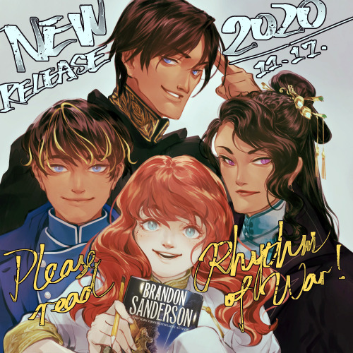 It&rsquo;s the day!!! Congrats on RoW&rsquo;s release!!! (Celebratory art featuring Shallan, Jasnah,