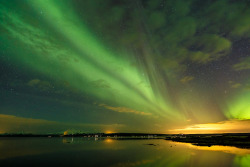 niadil:  Norðurljós/Northern lights/Aurora borealis by nurdug2010