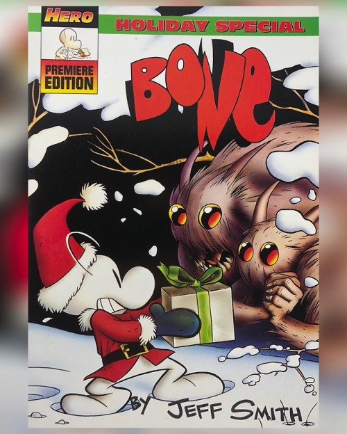 Bone Holiday Special, Cartoon Books/Hero Illustrated (1993). Cover by Jeff Smith.