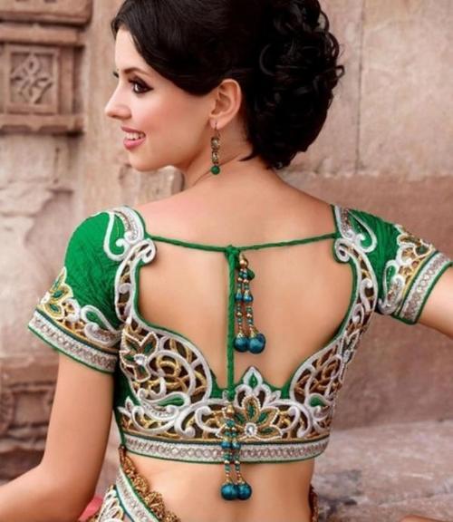 Designer saree blouse design