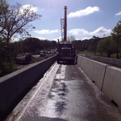 Between rock and a hard place (at Belton, TX)