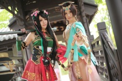 cosplay-soul:  Guan Yinping & Diao Chan