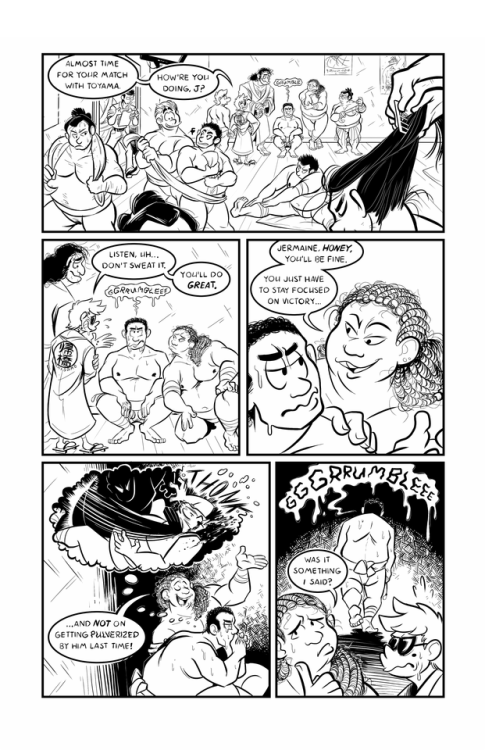 BEATS: A Sumo Match is available on Gumroad! It’s my first foray into the great comics wilderness wi