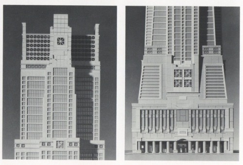 Office Tower for First Boston Realty and Development, 383 Madison Avenue, NYC, KPF, 1985