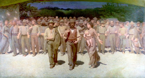 italianartsociety: By Alexis Culotta Painter Giuseppe Pellizza da Volpedo died 14 June 1907. A nativ