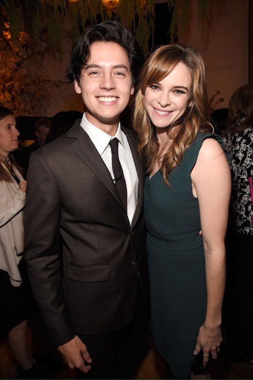 alwayschach-sprouseblog:Cole Sprouse & Danielle Panabaker attend The CW Network’s 2016 Upfront