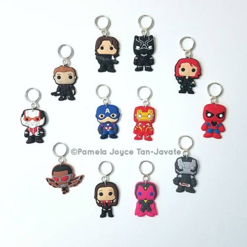 Captain America: Civil War stitch markers are now available at:www.charmed.etsy.comKEYCHAINS ARE ALS