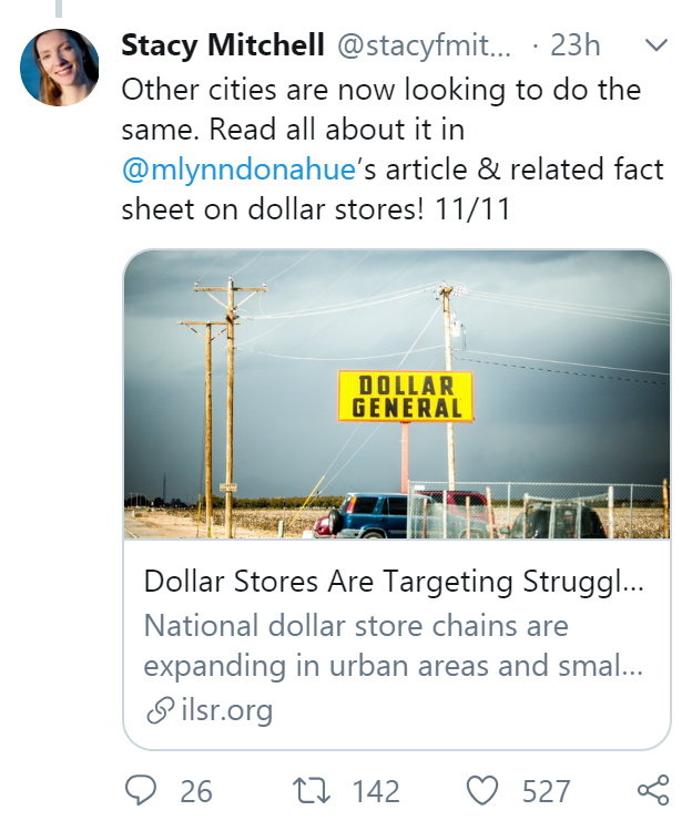 itsalburton: alwaysbewoke:    In cities, dollar stores are targeting African American