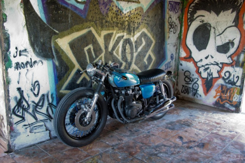 Porn Pics caferacerpasion:  Honda CB500 Cafe Racer