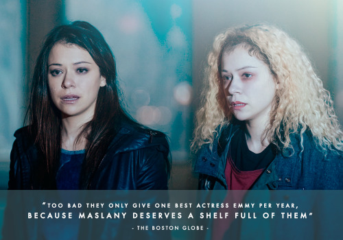 give-maslany-emmy:We couldn’t agree more.