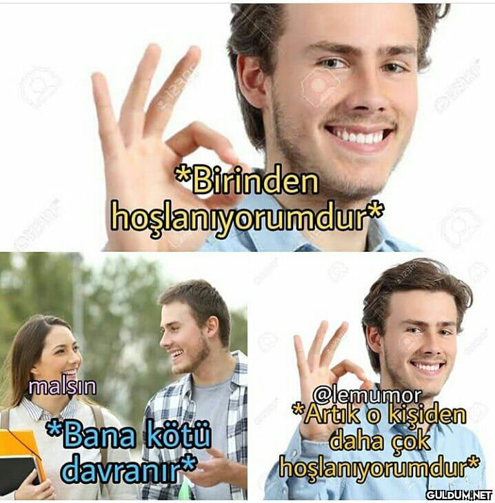 Birinden hoşlanıyorumdur...