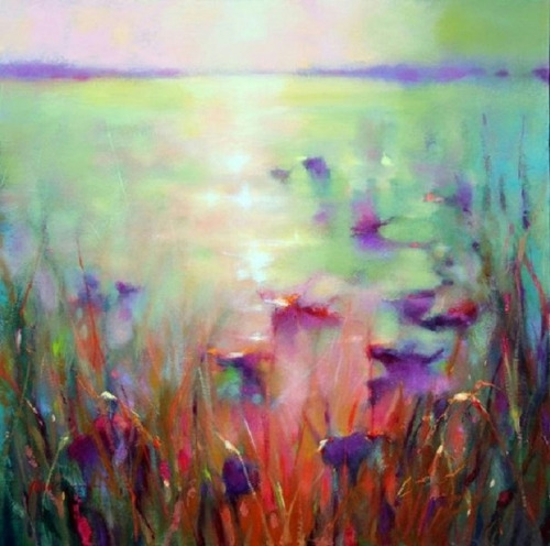 Donna Young (American, based Pacific Northwest, USA) - Morning  Painting: Oil on Canvas