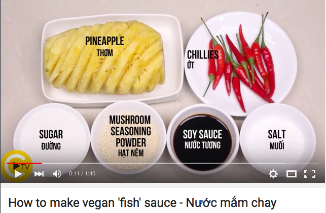“fysh” sauce - some vegan nonsense