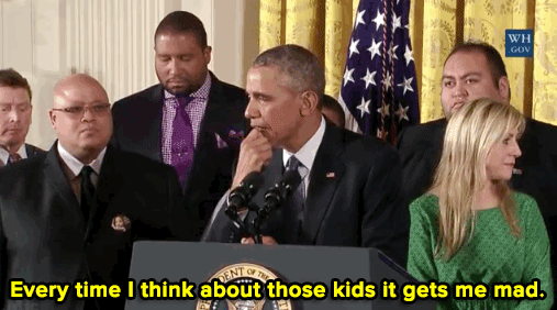 micdotcom:Watch: With tears in his eyes, Obama just announced the executive action Americans have be