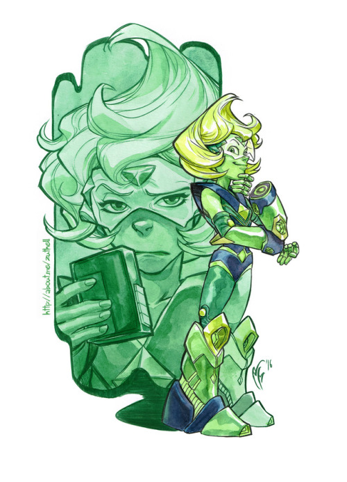 Next one!Peridot is painted&hellip; YOU CLODS!