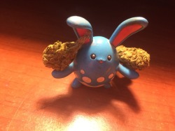 orphanalien:  Azumarill with some blue cheese :)