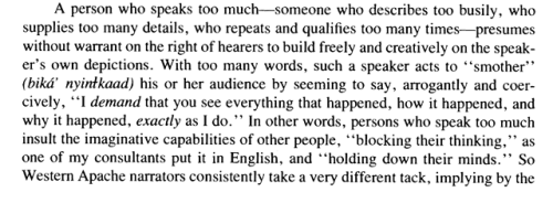 stressfulsemantics:from “Speaking with names: Language and landscape among the Western Apache” by Ki