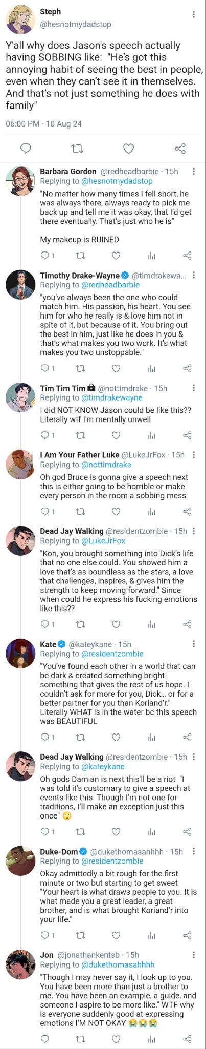 Pt. 37 Gotham Twitter AU
