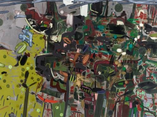 Dan Perfect (British, B. 1965), Forest Covenant, 2012. Oil And Acrylic On Linen, 183 X 257 Cm.