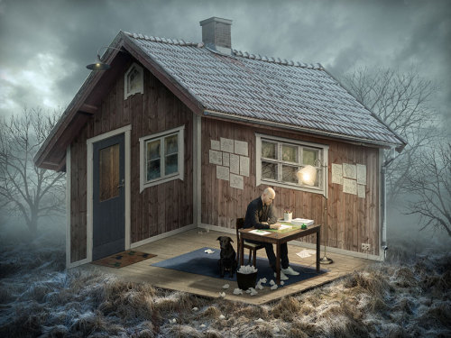 mayahan:Mind-Bending Optical Illusions by Erik Johansson