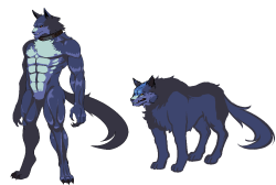 s-purple:  We’ve been getting pretty close to what we would like to envision as the final concept for the dickwolf.  (｀・ω・´)”    I like it a lot, it resembles a wolf more than the hulking behemoth that is currently the base&hellip;the current