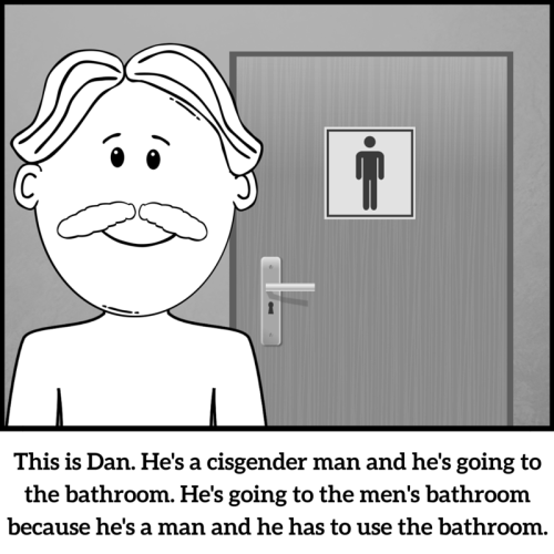 sexedplus:Bathrooms should be a safe and comfortable place for all. Don’t harass or attacks trans or