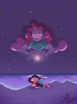 cmayart:  A little Stevonnie fanart I’ve been working on during breaks from other projects.