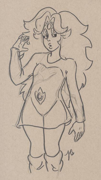 gayjesusporn:  quick rainbow doodle (: (i almost gave her too many hands!!) 