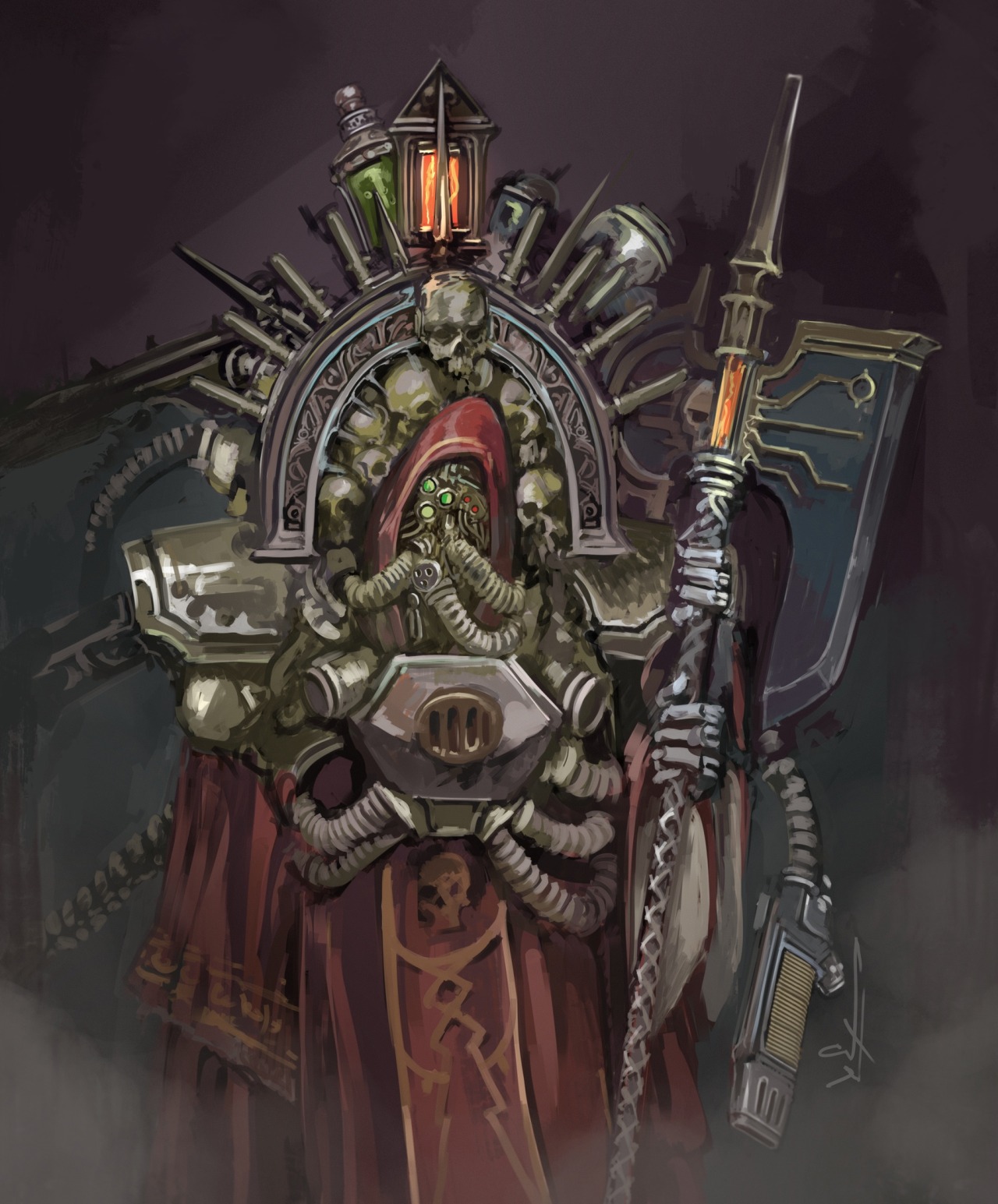 Techpriest art