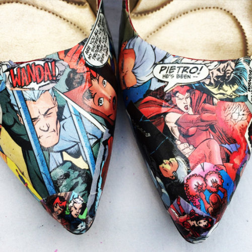 SHOES $25 OFF!!!Sale Sale Sale!! Pre-made comic book heels now $25 OFF!! Select from the huge invent