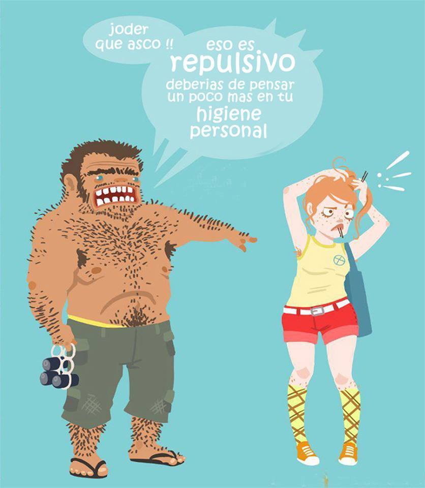 taumatropo:  Ew y buena suerte encontrando novio… Doble moral. Por Anna Nilsson,