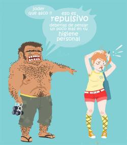 taumatropo:  Ew y buena suerte encontrando novio… Doble moral. Por Anna Nilsson, creo. 