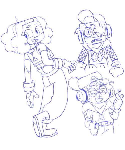 Off Of The Human Sweet Cap’n And K_k I Ended Up Thinking Of My Own AU For It Their Still Human And