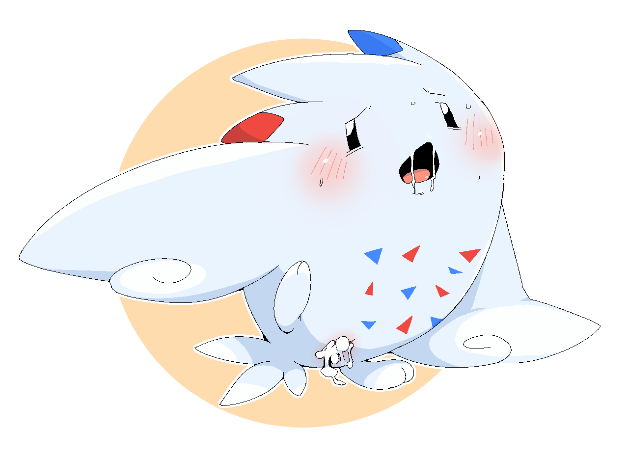 swiftstar194:  lucariofan97:  freestyle-joe:  Cumfilled/dripping pokemon request