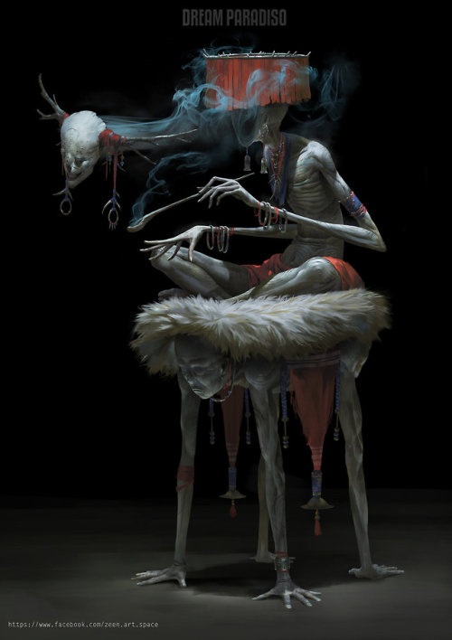 Morpheses_The Portal Psychic  Zeen Chin www.artstation.com/artwork/lxK0e