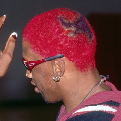 raunchily: dennis rodman hair appreciation