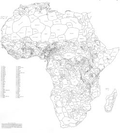 mapsontheweb:  How Africa Would Look Like