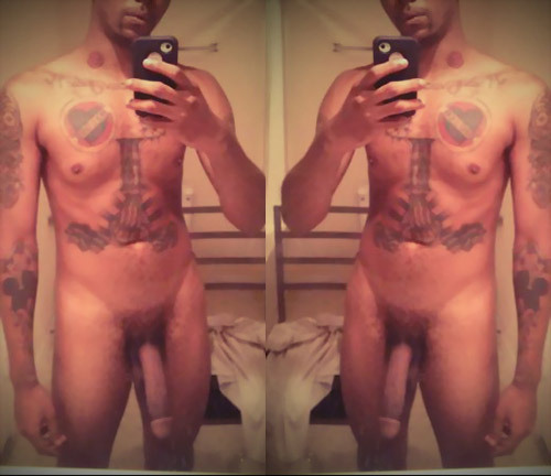 bigblackdicksrule:  #bigblackdick - random black men and their big dicks on display