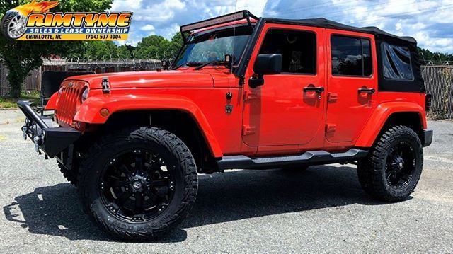 RimTyme Custom Wheels & Tires — Jeep Wrangler sitting on 20” Ballistic Off  Road...