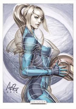 xombiedirge:  Samus Aran by Stanley Lau / Website / Tumblr