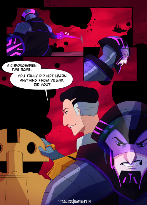 CLOCKTOWER BREAKING! | Professor Paradox And Eon Comic | Pg 6-11 | Updates Monday & Thursday (collected