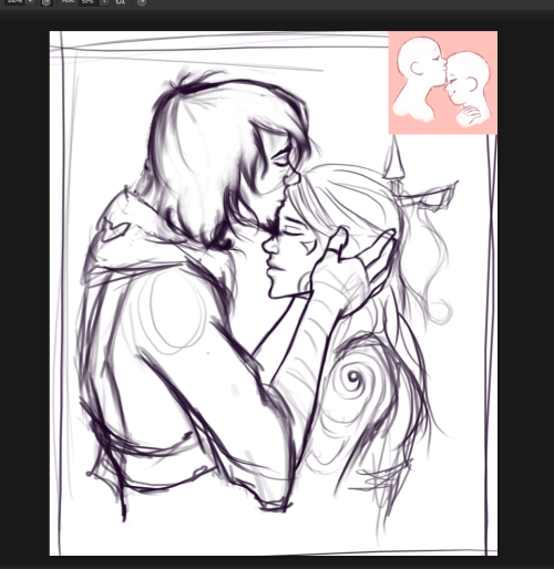 pinacoladamatata: fuckyeahwaava: pinadraws: this wip was supposed 2 be happy i stg…. It is sa